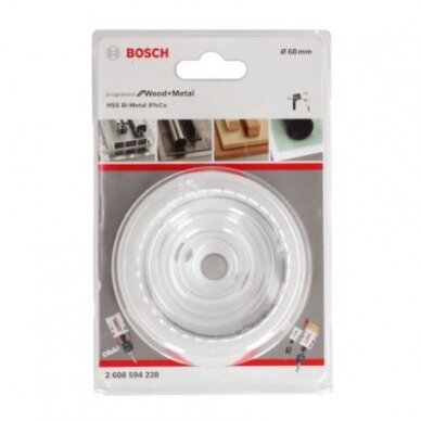 Gręžimo karūna Bosch Progressor for Wood and Metal, 68mm, 2608594228 1 Gręžimo karūna Bosch Progressor for Wood and Metal, 68mm, 2608594228 1