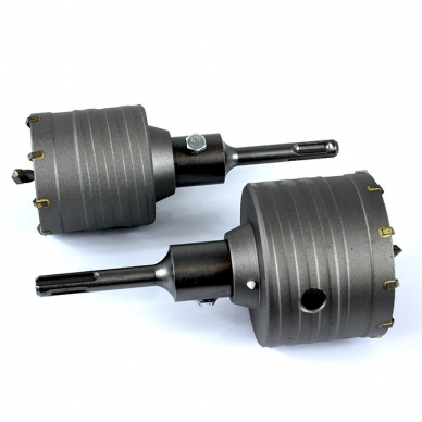 Gręžimo karūnų rinkinys, 65, 80 mm, SDS plus, 2 vnt 2 Gręžimo karūnų rinkinys, 65, 80 mm, SDS plus, 2 vnt 2