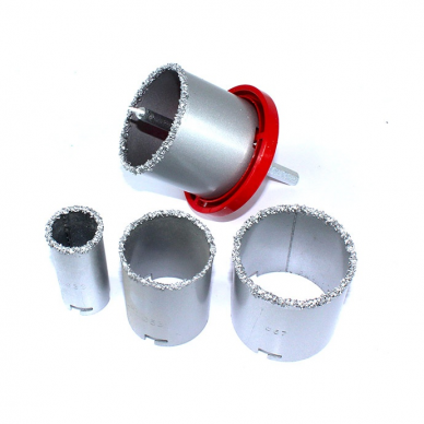 Volframinių gręžimo karūnų rinkinys, 6 vnt 1 Volframinių gręžimo karūnų rinkinys, 6 vnt 1