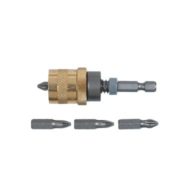 Griebtuvas antgaliams 1/4" su ribotuvu Griebtuvas antgaliams 1/4" su ribotuvu