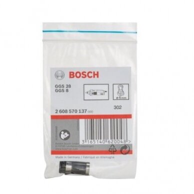 Griebtuvas Bosch, 6mm, GGS 28, 2608570137 1 Griebtuvas Bosch, 6mm, GGS 28, 2608570137 1