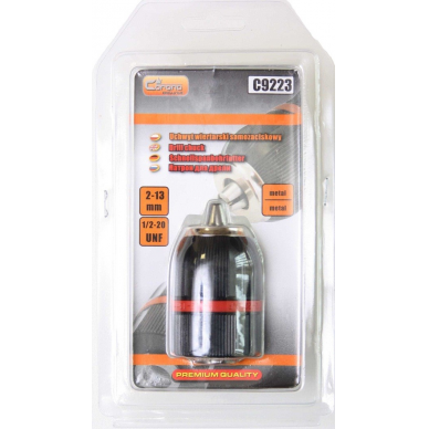 Griebtuvas greitos fiks. met. 2-13 mm 1 Griebtuvas greitos fiks. met. 2-13 mm 1