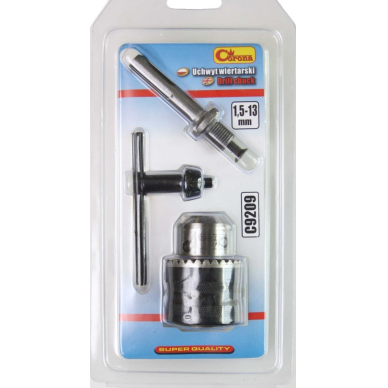 Griebtuvas su SDS adapteriu 1,5 - 13 mm 1 Griebtuvas su SDS adapteriu 1,5 - 13 mm 1