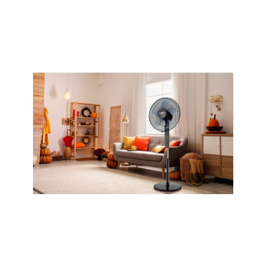 Grindinis ventiliatorius 45W, diam. 40 cm, 3 gr, svyr, nuot valdymas 1 Grindinis ventiliatorius 45W, diam. 40 cm, 3 gr, svyr, nuot valdymas 1