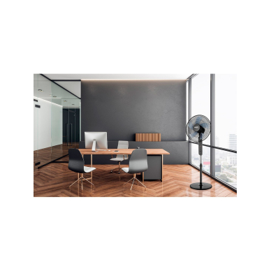 Grindinis ventiliatorius 45W, diam. 40 cm, 3 gr, svyr, nuot valdymas 4 Grindinis ventiliatorius 45W, diam. 40 cm, 3 gr, svyr, nuot valdymas 4