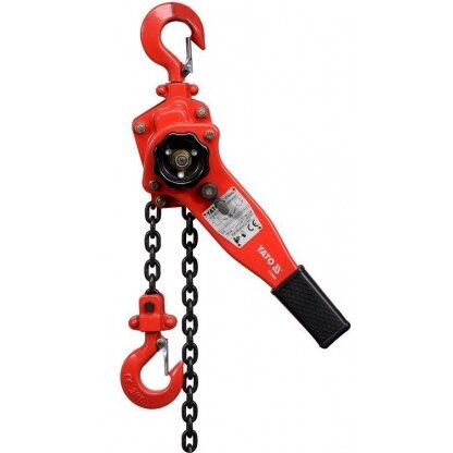 Grandininė gervė su svertu | 1,5 m | 0,75 t (YT-58962) Grandininė gervė su svertu | 1,5 m | 0,75 t (YT-58962)