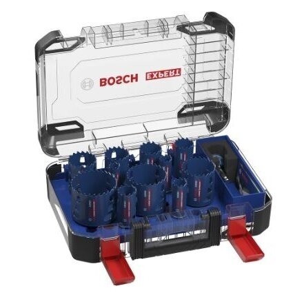 Gręžimo karūnėlių komplektas Bosch, 14-dalių, 2608900448 1