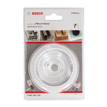 Gręžimo karūna Bosch Progressor for Wood and Metal, 68mm, 2608594228 1 Gręžimo karūna Bosch Progressor for Wood and Metal, 68mm, 2608594228 1