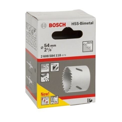 Gręžimo karūna Bosch HSS-Bimet, 54mm, 2608584118 1 Gręžimo karūna Bosch HSS-Bimet, 54mm, 2608584118 1