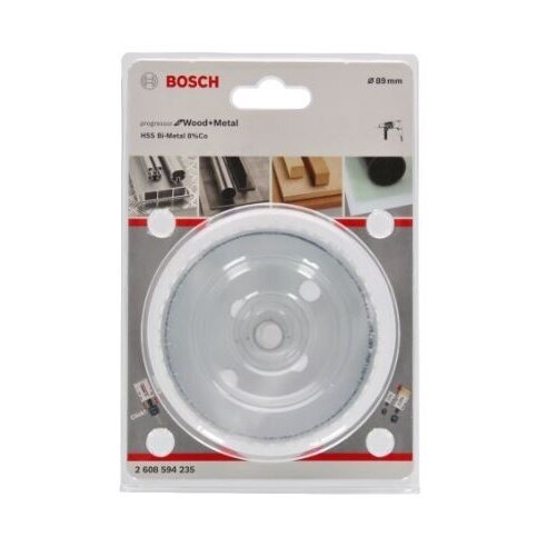 Gręžimo karūna Bosch Progressor for Wood and Metal, 89mm, 2608594235 2 Gręžimo karūna Bosch Progressor for Wood and Metal, 89mm, 2608594235 2