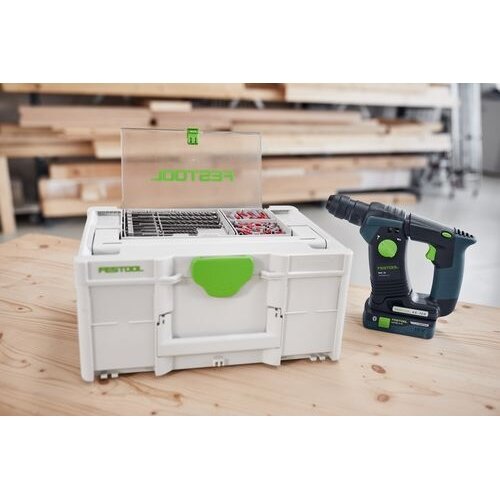 Grąžtų rinkinys kasetėje Festool BKS SYS3 D5-12 SDS (577398) 4