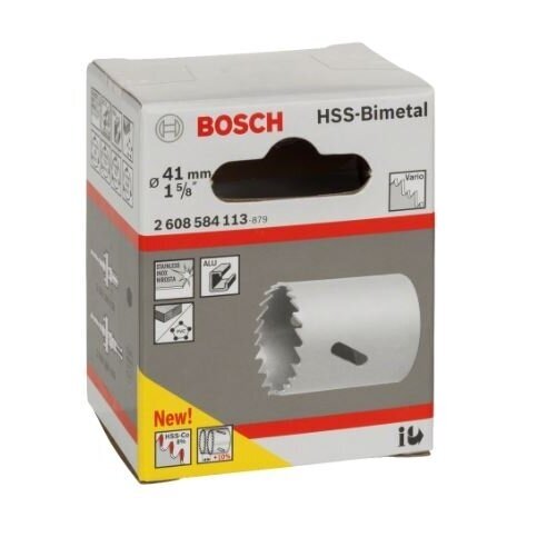 Gręžimo karūna Bosch HSS-Bimet, 41mm, 2608584113 1 Gręžimo karūna Bosch HSS-Bimet, 41mm, 2608584113 1