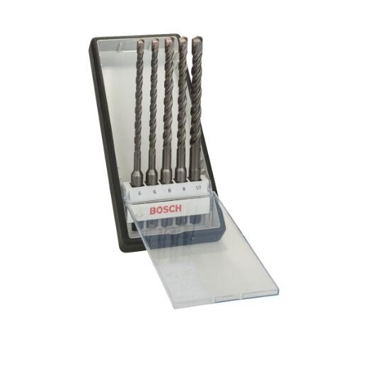 Grąžtų komplektas betonui Bosch, 5 vnt. 6/6/8/8/10x165mm 2607019928 Grąžtų komplektas betonui Bosch, 5 vnt. 6/6/8/8/10x165mm 2607019928