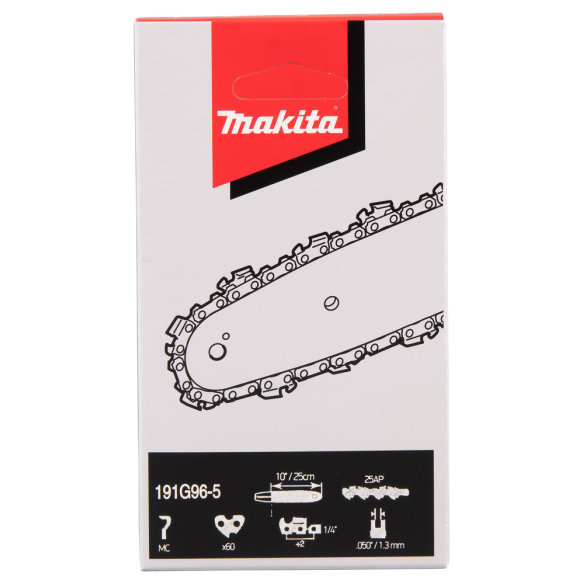 Grandinės Makita 191G96-5, MC 25AP, 25cm/10", 1/4" ,1.3mm, 60H 1