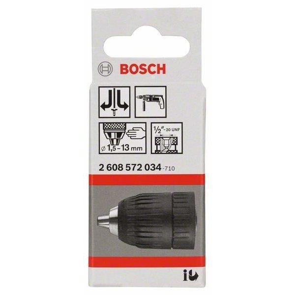 Greitai fiksuojamas grąžto lizdas Bosch iki 13 mm (2608572034) 1