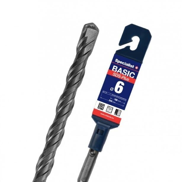 Grąžtas SDS+ BASIC 6 x 150/210 mm Grąžtas SDS+ BASIC 6 x 150/210 mm