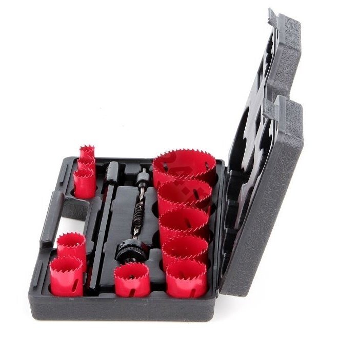 Gręžimo karūnų rinkinys metalui Yato YT-3381 19-76 mm 15 vnt, HSS M3 1 Gręžimo karūnų rinkinys metalui Yato YT-3381 19-76 mm 15 vnt, HSS M3 1