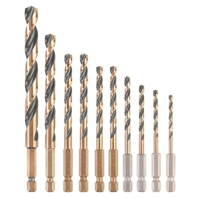 Gražtų rinkinys DeWalt DT20620-QZ, 1/4", 10 vnt. Gražtų rinkinys DeWalt DT20620-QZ, 1/4", 10 vnt.