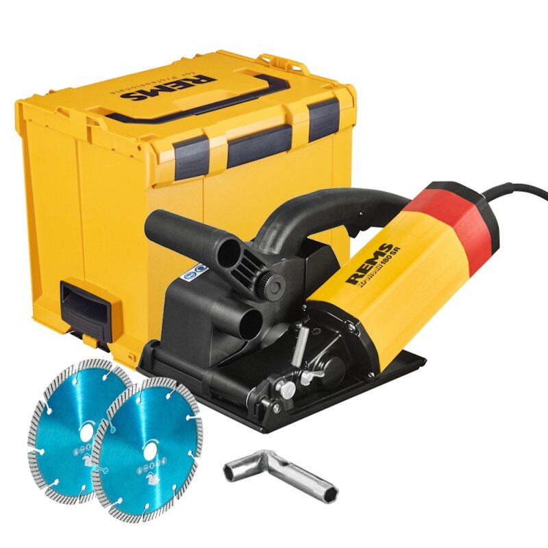 Griovelių freza REMS Krokodil 180 SR L-Boxx su priedais Griovelių freza REMS Krokodil 180 SR L-Boxx su priedais