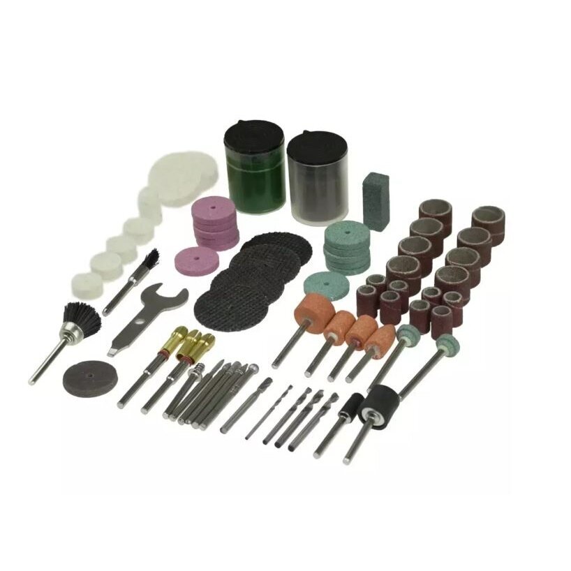 Mini šlifuoklio aksesuaraų rinkinys Dedra 08T698, 99 vnt. Mini šlifuoklio aksesuaraų rinkinys Dedra 08T698, 99 vnt.