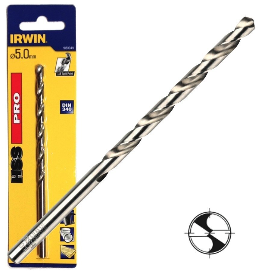 Gr. met. DIN340 8,0 x 105/160 mm, 1 vnt. Gr. met. DIN340 8,0 x 105/160 mm, 1 vnt.