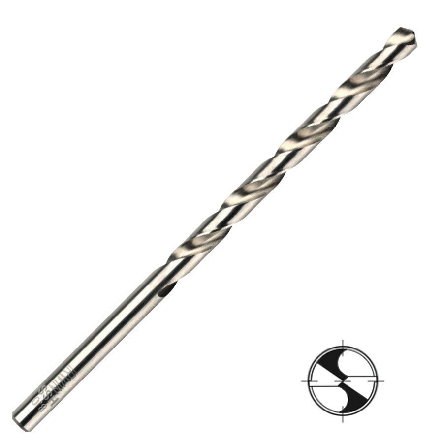 Grąžtas metalui DIN340 6,5 x 100/150 mm Grąžtas metalui DIN340 6,5 x 100/150 mm