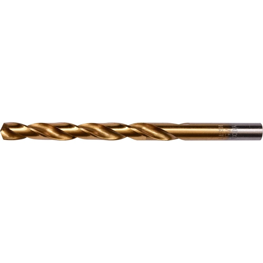 Grąžtas metalui HSS-TIN 7.5 mm (YT-44657) Grąžtas metalui HSS-TIN 7.5 mm (YT-44657)