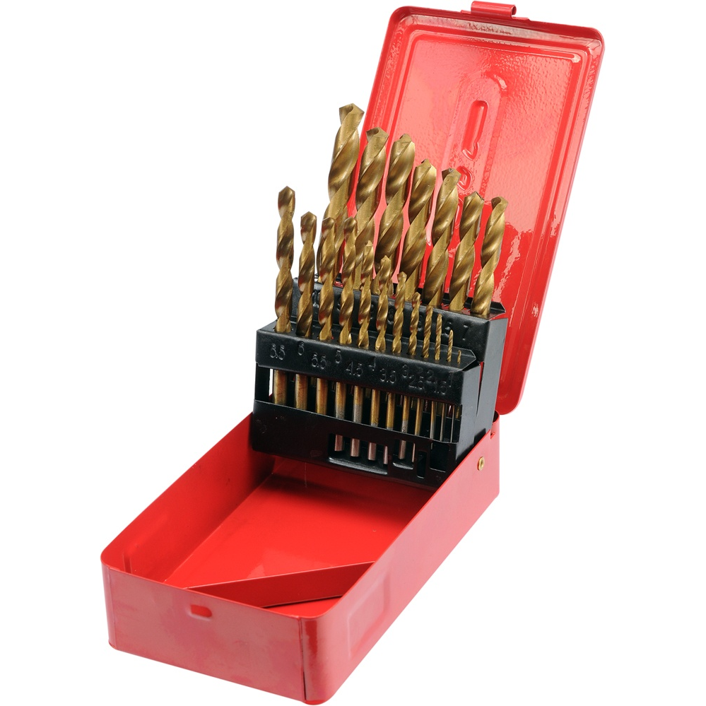 Grąžtų metalui rinkinys Sthor 22330, 1-10 mm, 19 vnt. Grąžtų metalui rinkinys Sthor 22330, 1-10 mm, 19 vnt.