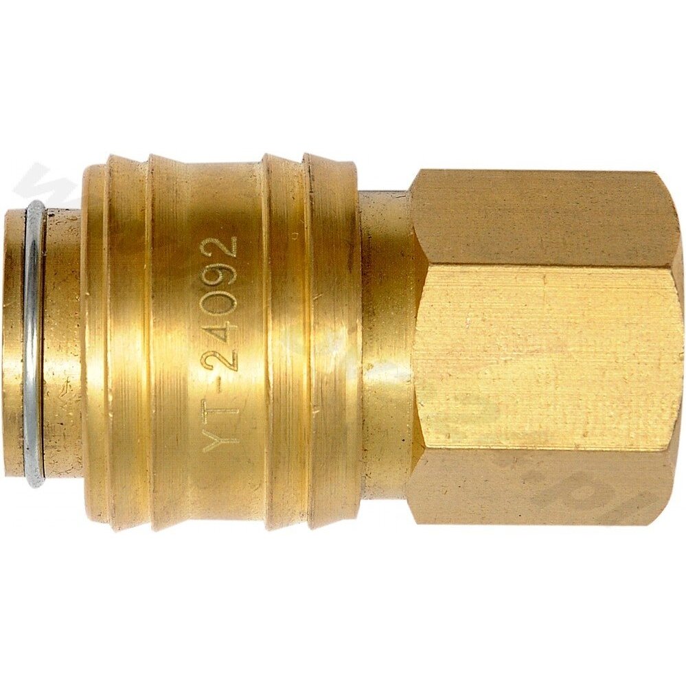 Greita jungtis žalvarinė - lizdas | 1/4" vidinis sriegis (YT-24092) Greita jungtis žalvarinė - lizdas | 1/4" vidinis sriegis (YT-24092)