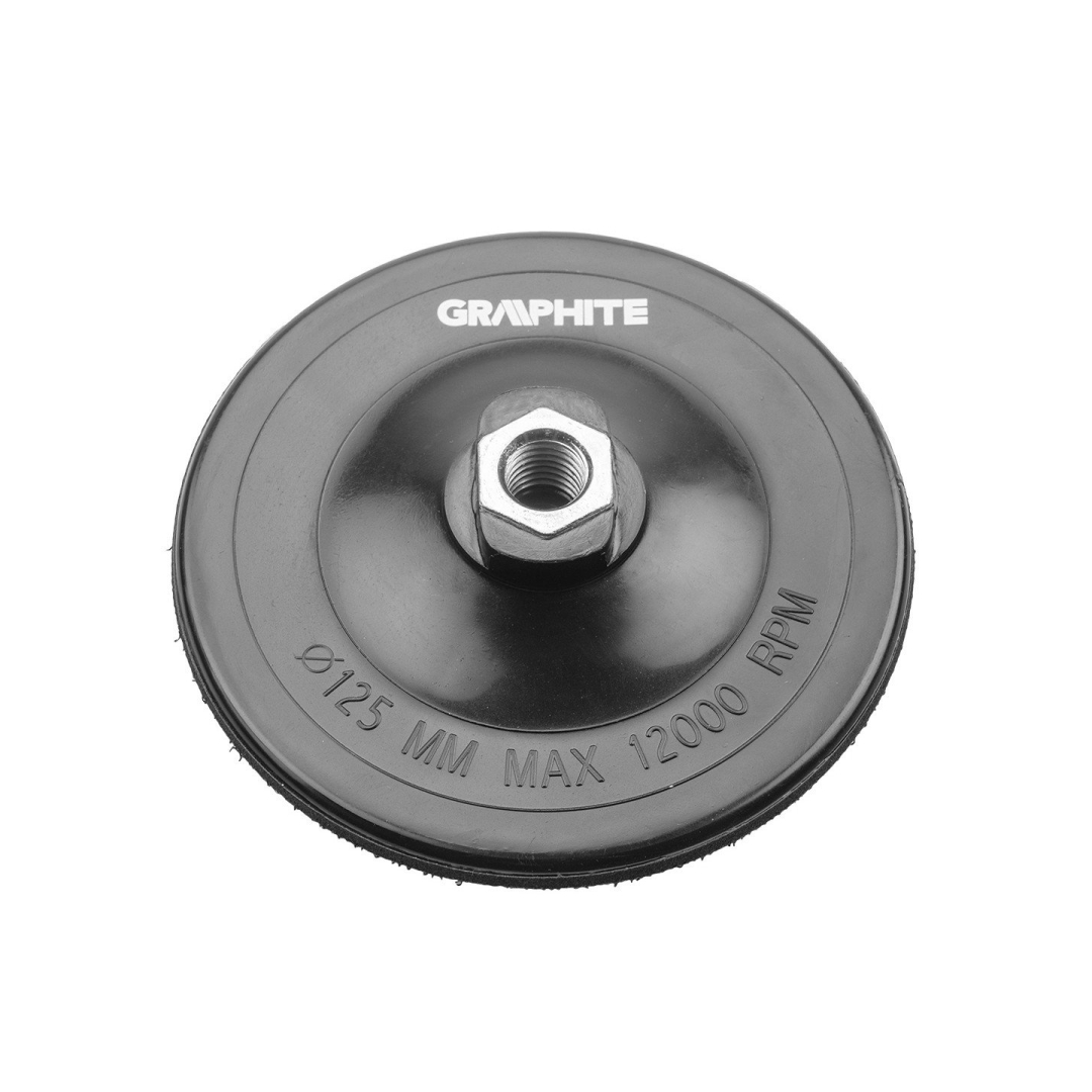 Guminis šlifavimo diskas 125 mm x M14 Guminis šlifavimo diskas 125 mm x M14