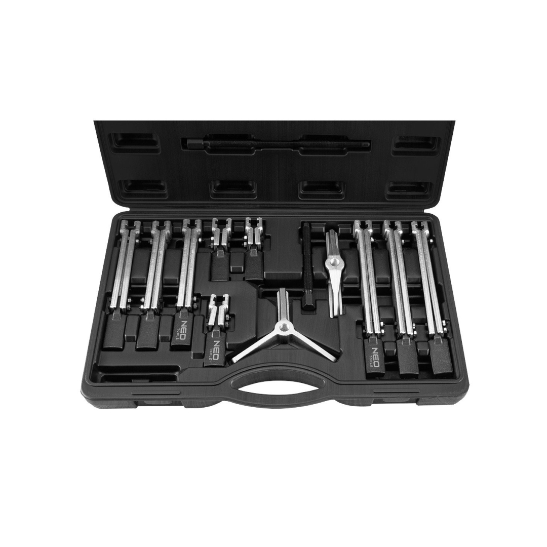 Guolių pulerio rinkinys: 100, 200, 250 mm 6 Guolių pulerio rinkinys: 100, 200, 250 mm 6