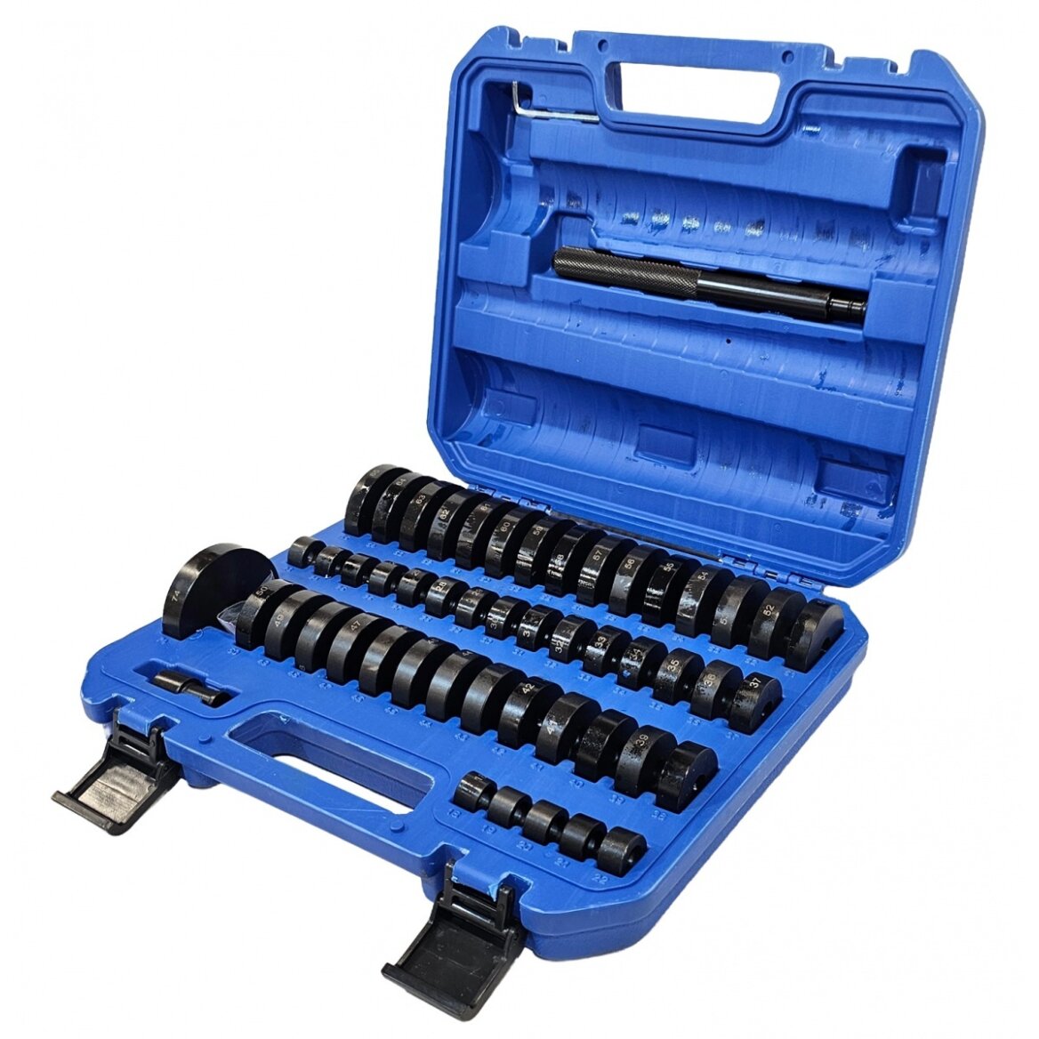 Guolių presavimo rinkinys | 52 vnt. (SK1352B) Guolių presavimo rinkinys | 52 vnt. (SK1352B)