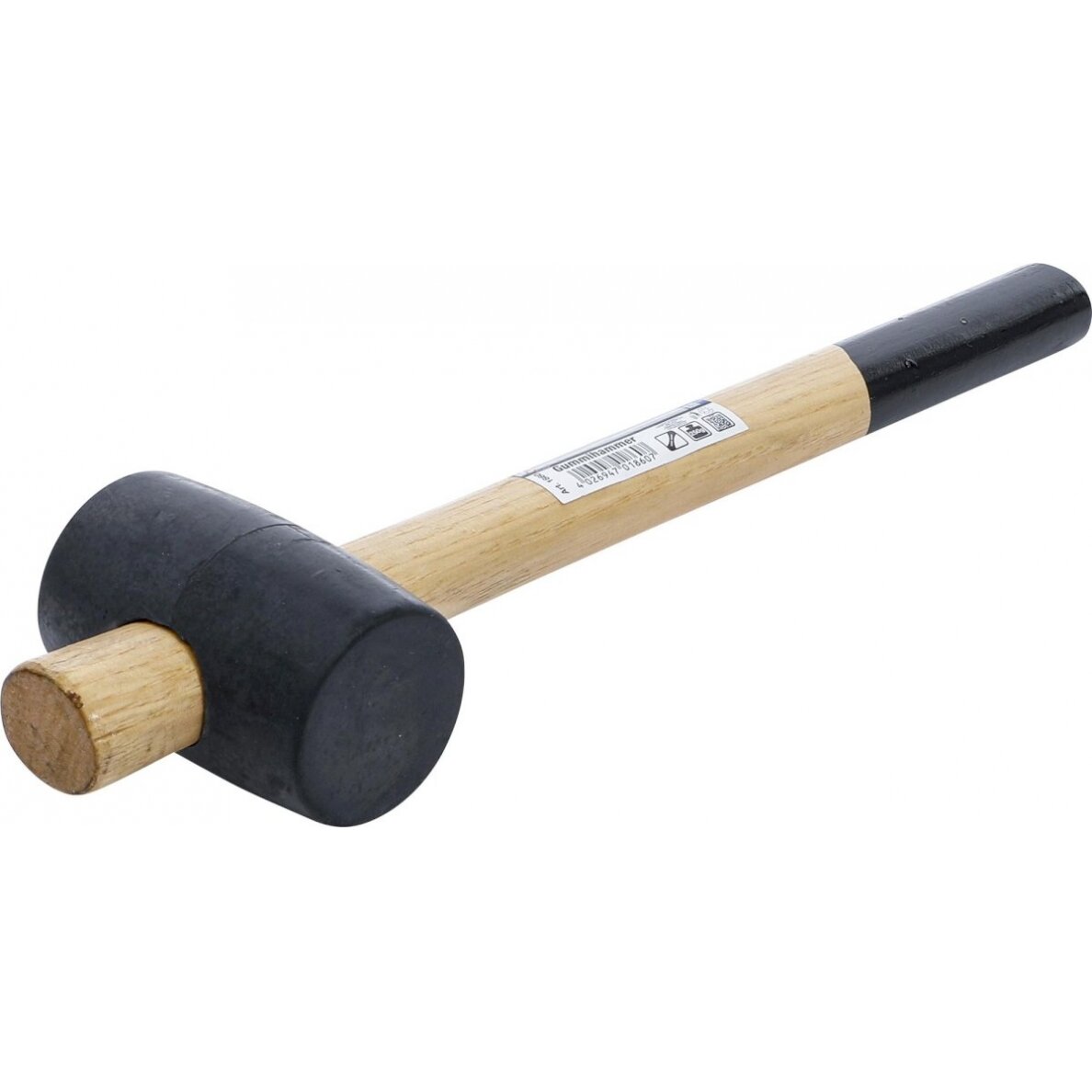 Guminis plaktukas | Galvos skersmuo 55 mm | 250 g (1860) Guminis plaktukas | Galvos skersmuo 55 mm | 250 g (1860)