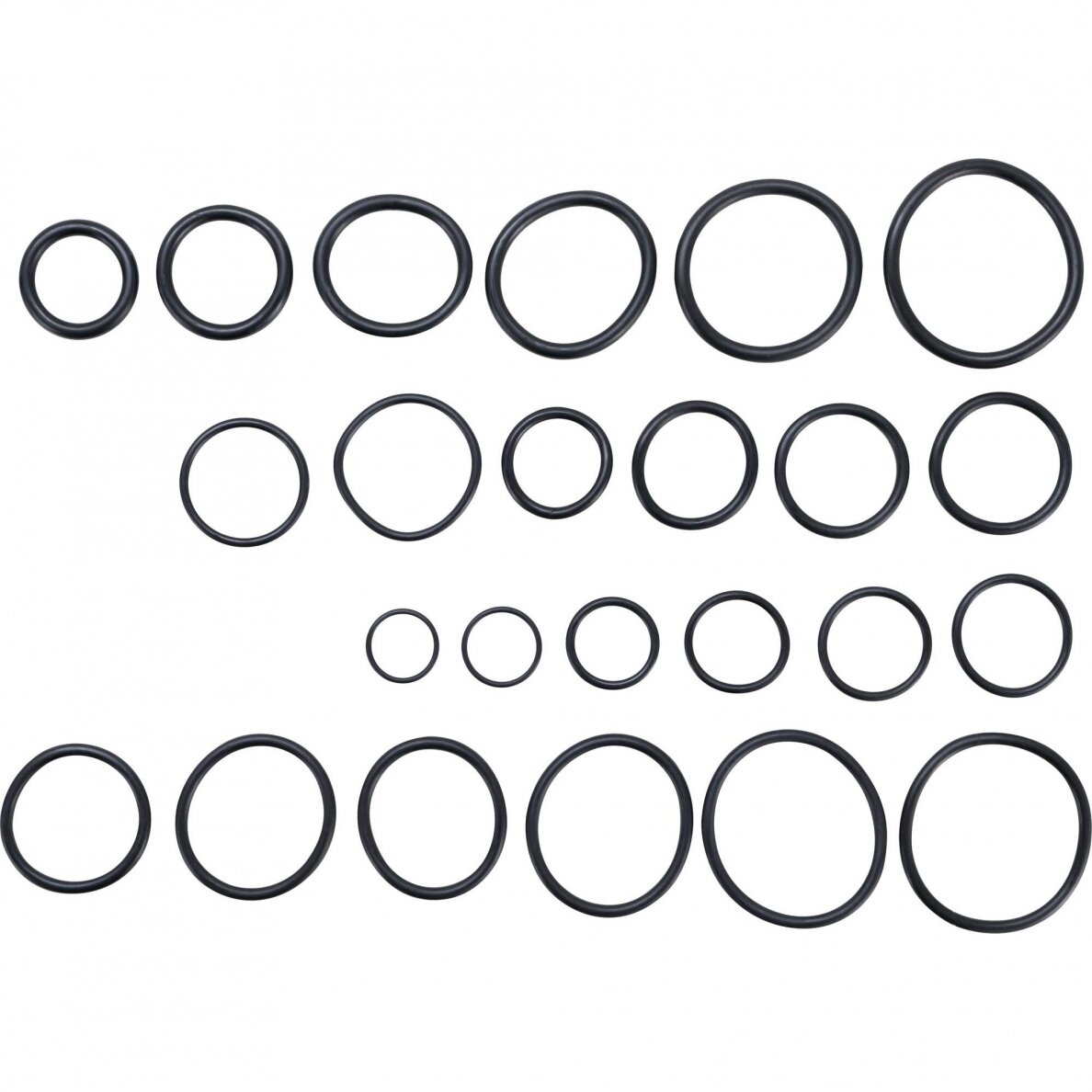 Guminių tarpinių (manžetų) asortimentas | NBR | XXL | Ø 18 - 50 mm | 285 vnt. (8105) 1