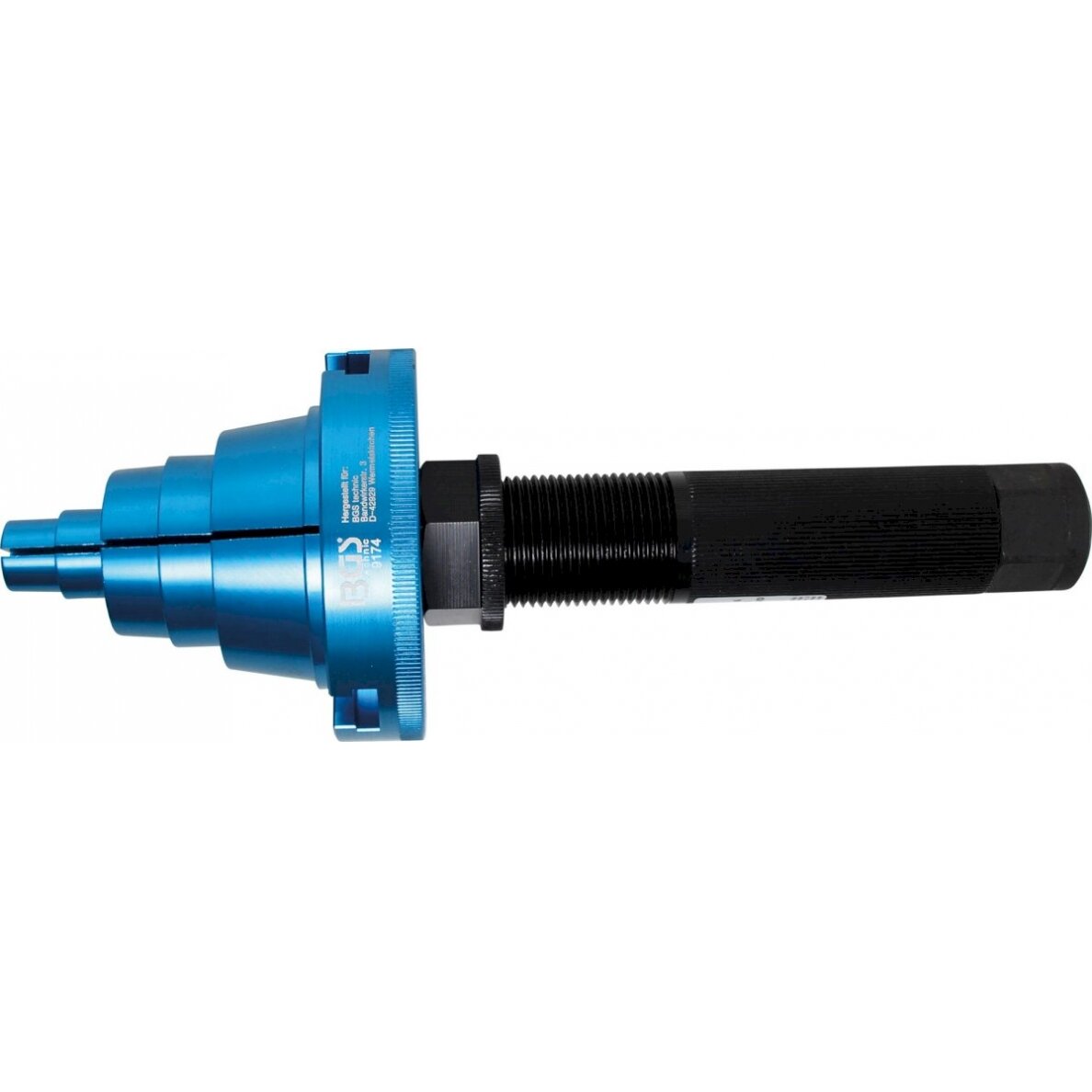 Guolių ir tepalinių guolių presavimo įrankis reguliuojamas | 18 - 86 mm (9174) Guolių ir tepalinių guolių presavimo įrankis reguliuojamas | 18 - 86 mm (9174)