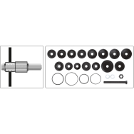 Guolių presavimo komplektas | 23 vnt. (YT-2541) Guolių presavimo komplektas | 23 vnt. (YT-2541)