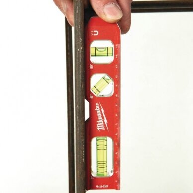 Gulsčiukas su magnetu MILWAUKEE Billet Torpedo 17cm 5 Gulsčiukas su magnetu MILWAUKEE Billet Torpedo 17cm 5