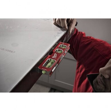 Gulsčiukas su magnetu MILWAUKEE Billet Torpedo 17cm 6 Gulsčiukas su magnetu MILWAUKEE Billet Torpedo 17cm 6