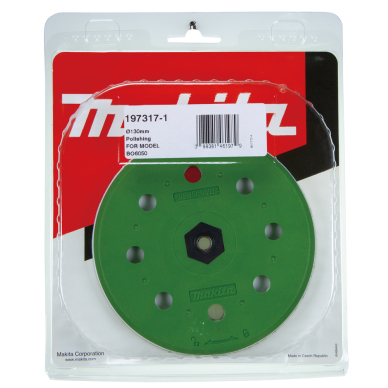 Guminis padas poliravimui Makita 197317-1, BO6050 1 Guminis padas poliravimui Makita 197317-1, BO6050 1