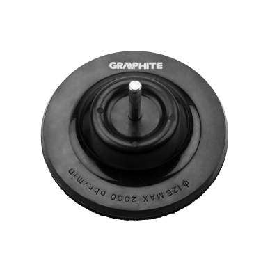 Guminis šlifavimo diskas 125 mm, flexible
