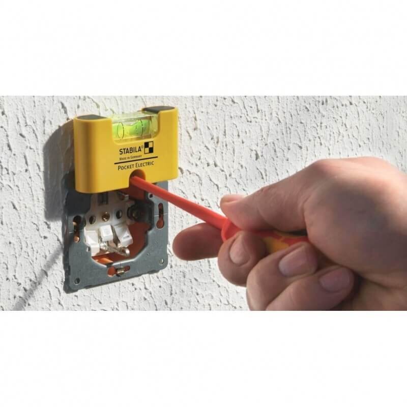 Gulsčiukas su dėklu STABILA 101 POCKET Electric 2 Gulsčiukas su dėklu STABILA 101 POCKET Electric 2