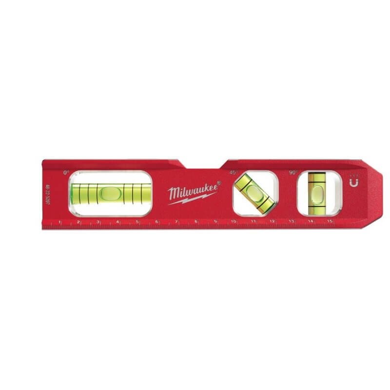 Gulsčiukas su magnetu MILWAUKEE Billet Torpedo 17cm Gulsčiukas su magnetu MILWAUKEE Billet Torpedo 17cm