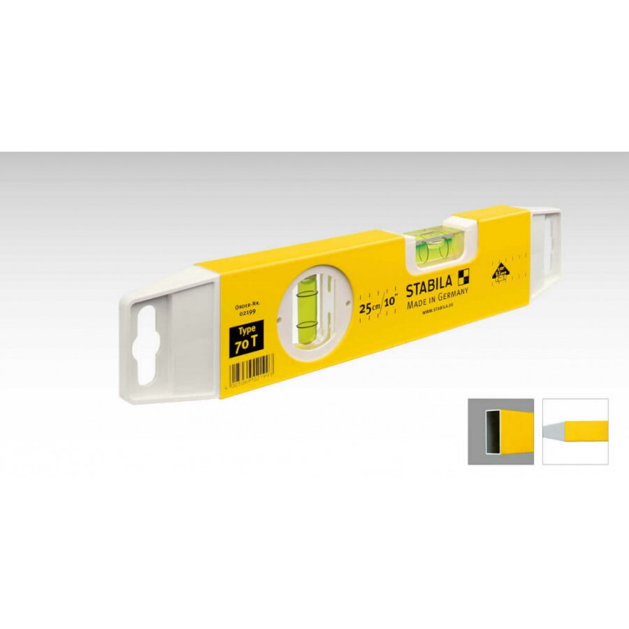 Gulsčiukas 70T 25cm, Stabila Gulsčiukas 70T 25cm, Stabila