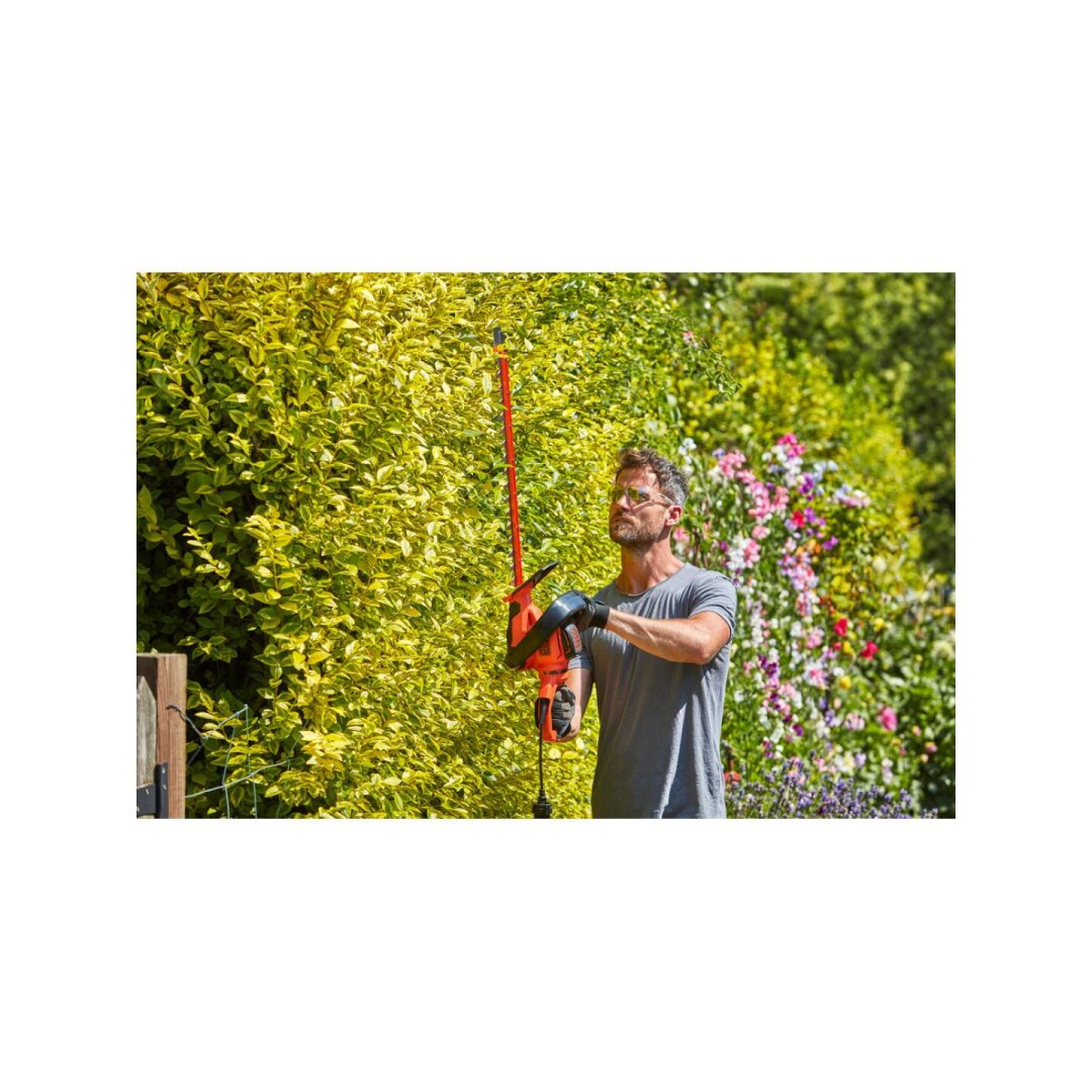 Gyvatvorių žirklės 650 W „Twist HT“ 60 cm 25 mm tarpas, BEHTS551-QS, Black&Decker 6 Gyvatvorių žirklės 650 W „Twist HT“ 60 cm 25 mm tarpas, BEHTS551-QS, Black&Decker 6