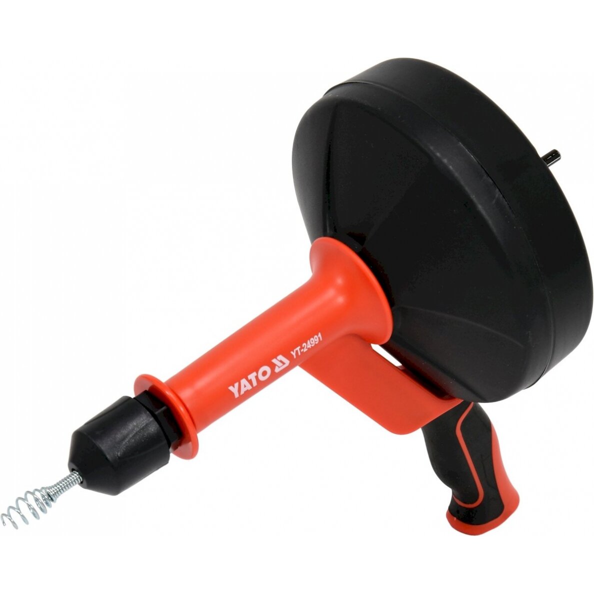 Gyvatukas kanalizacijai būgninis | Ø 6 mm / 7,6 m (YT-24991) Gyvatukas kanalizacijai būgninis | Ø 6 mm / 7,6 m (YT-24991)