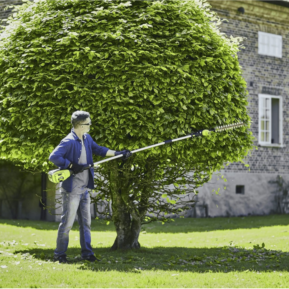 Akumuliatorinis gyvatvorių genėtuvas Greenworks GD60PHT51, 60 V,  51 cm, (tik įrankis) 10