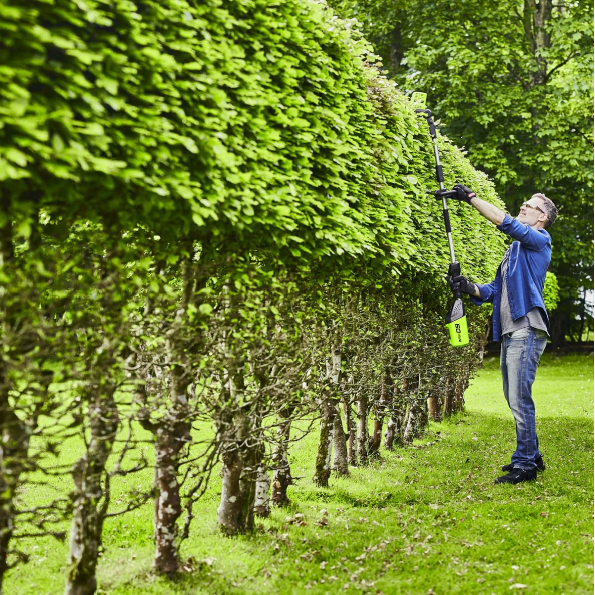 Akumuliatorinis gyvatvorių genėtuvas Greenworks GD60PHT51, 60 V,  51 cm, (tik įrankis) 4