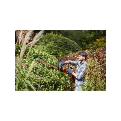 Gyvatvorių žirklės 600 W 60 cm HT 25 mm dantų tarpas pjūklo diskas, BEHTS501-QS, Black&Decker 1