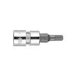 H4 šešiakampis galvutė su 1/4" galvutė, trumpas, 37 mm
