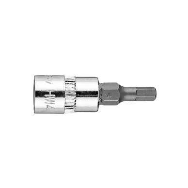 H4 šešiakampis galvutė su 1/4" galvutė, trumpas, 37 mm 1